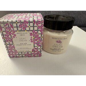 New Beekman 1802 LILAC DREAM Whipped Body Cream Goat Milk 8 oz. D15
